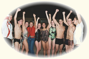 the diving students