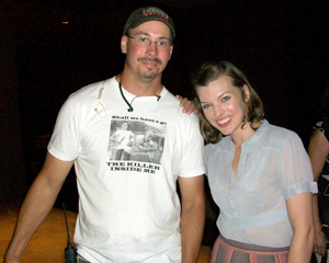 Sean Lynch with Milla